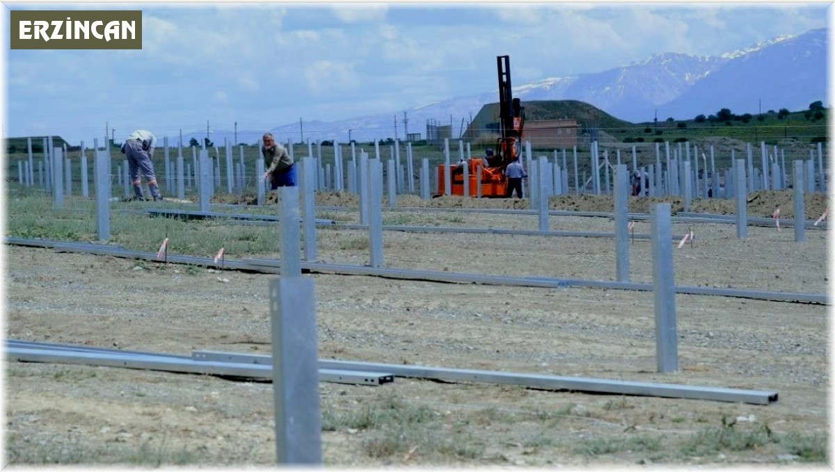 GES yapım çalışmaları devam ediyor