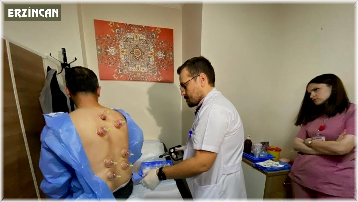 GETAT ünitesinde ağrı çeken hastalar 5 bin yıllık tedavi yöntemleriyle şifa buluyor