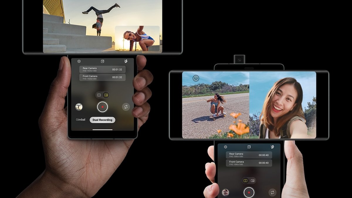 Gimbal kamera özelliği LG Wing ile mobil cihazlara taşındı