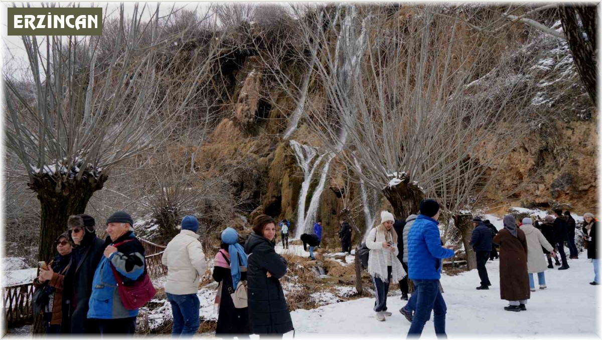 Girlevik Şelalesine her mevsim yoğun ilgi