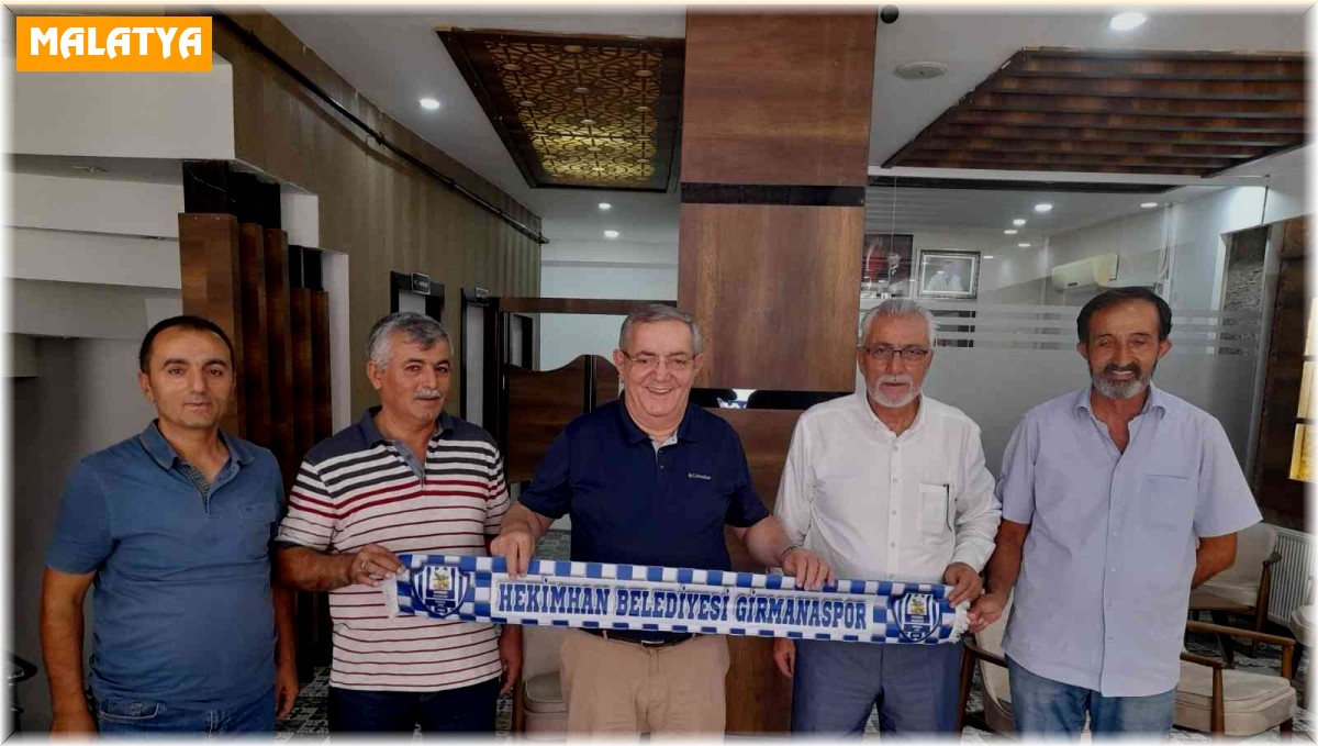 Girmanaspor yöneticileri Erdoğan'ı ziyaret etti