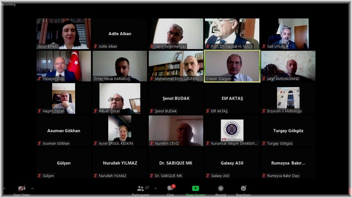 Göç olgusunun Arap edebiyatına etkisi, Atatürk Üniversitesinde konuşuldu