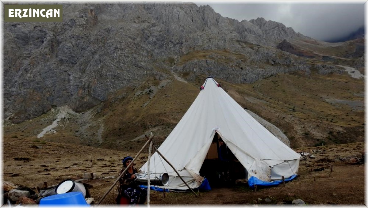 Göçebe hayatların çadırda yaşam mücadelesi