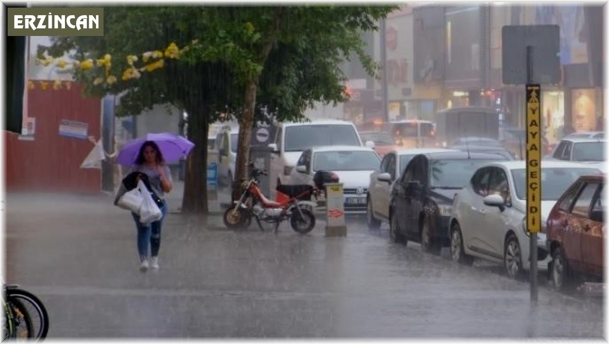 Gök gürültülü sağanak yağış uyarısı