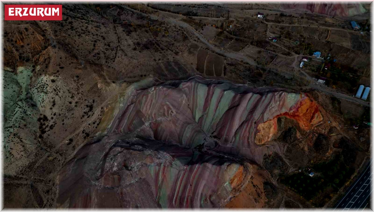 Gökkuşağı Tepeleri, doğaseverleri hayran bırakıyor