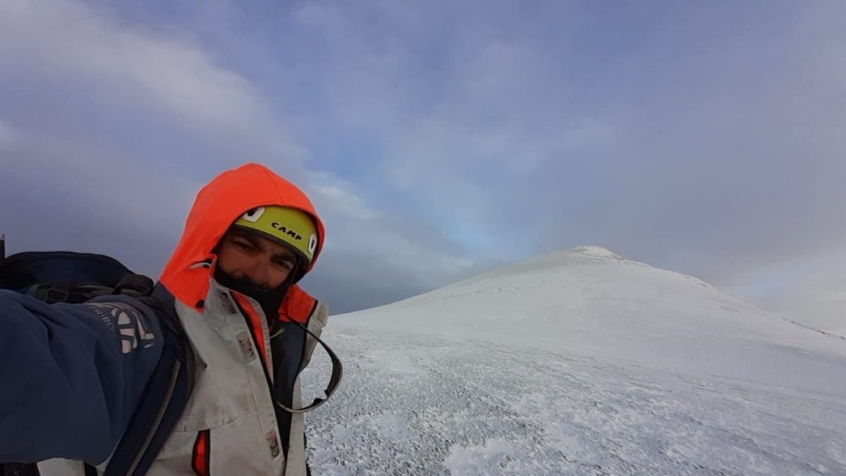 Göktürk Şahin, kışın Ağrı Dağı’na tek başına tırmandı: 8 gün süren zorlu serüven