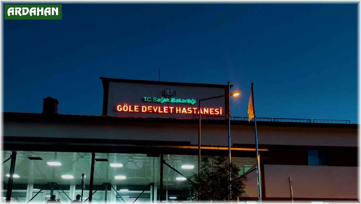 Göle'deki depremde binadan başına tuğla düşen bir kişi yaralandı