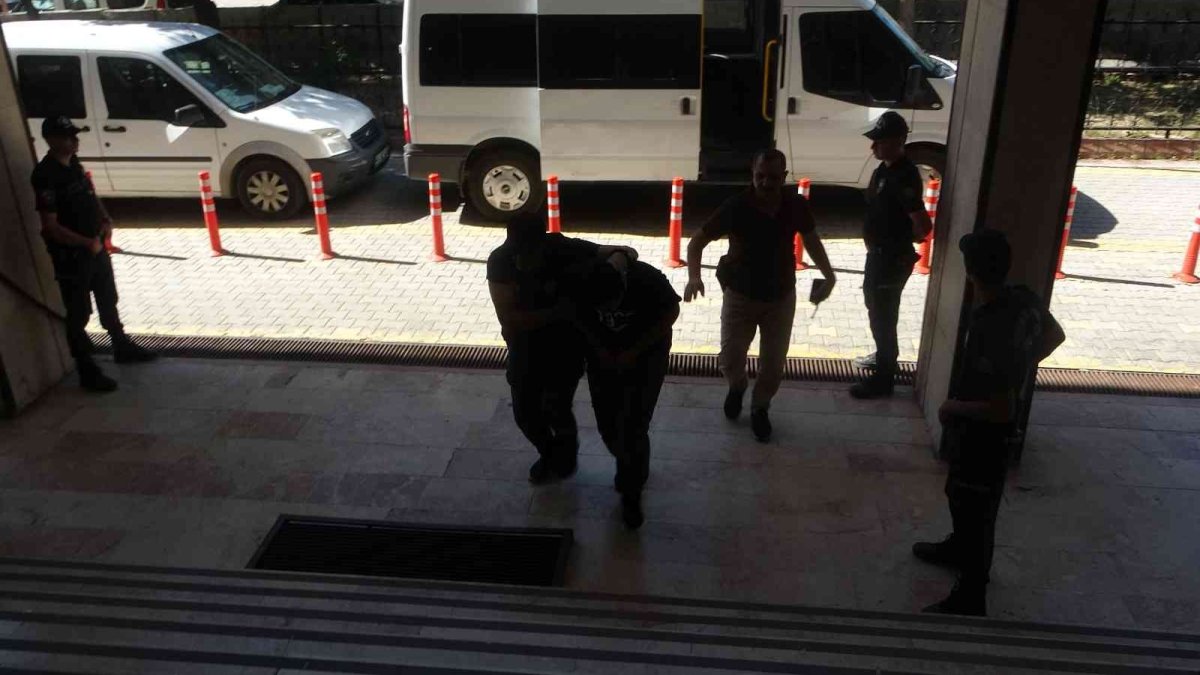 Gölet cinayeti zanlıları adliyede