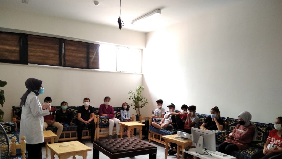 Gönüllü eğitim neferleri iş başında