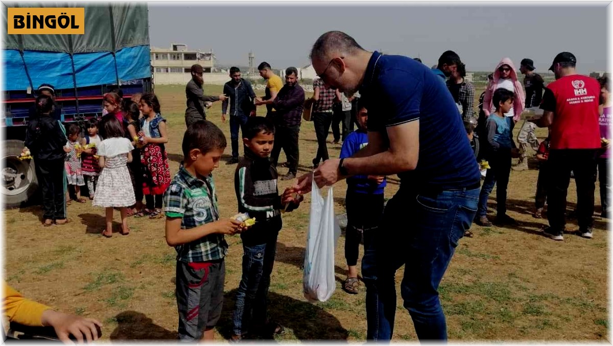 Gönüllülerden İdlib'e Ramazan yardımı