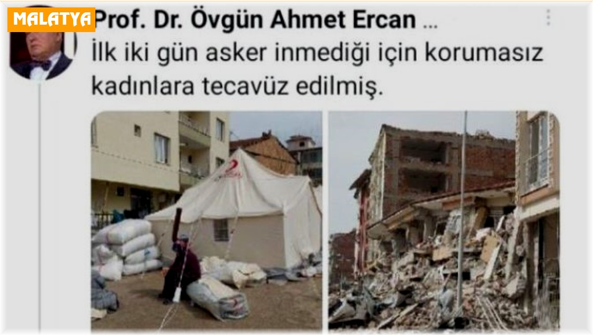 Gözaltına alınan Prof. Dr. Övgün Ahmet Ercan Malatya'ya getirildi