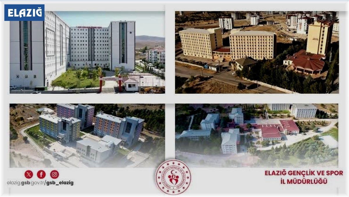GSB Elazığ: Yurtlarda olumsuz yok