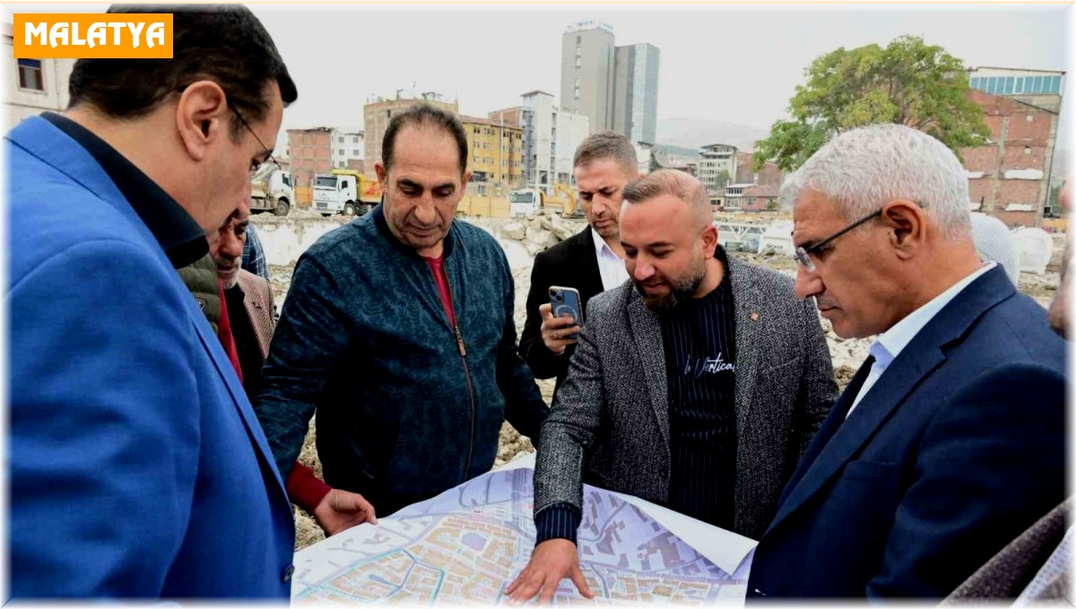 Güder: "Çalışmalar kısa sürede tamamlanarak Malatya'da ticaret yeniden canlanacak"