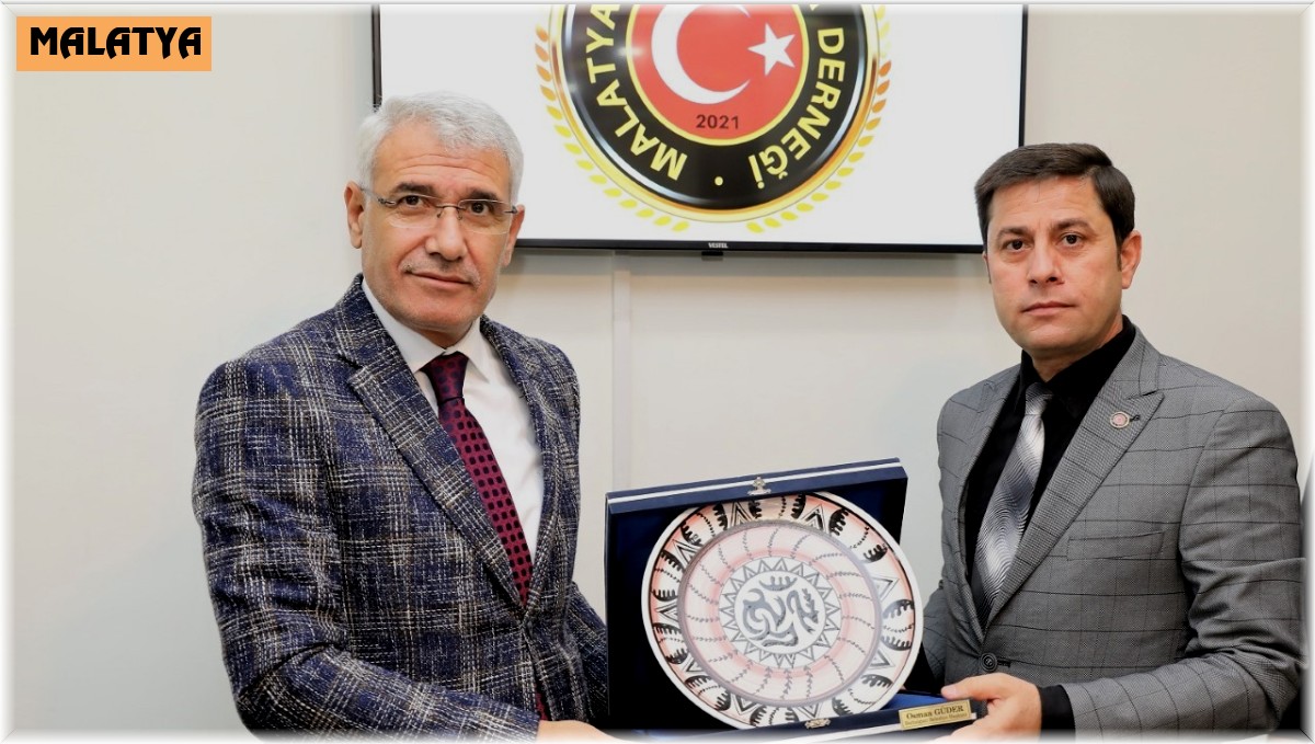 Güder'den Malatya Muhtarlar Derneğine iade-i ziyaret