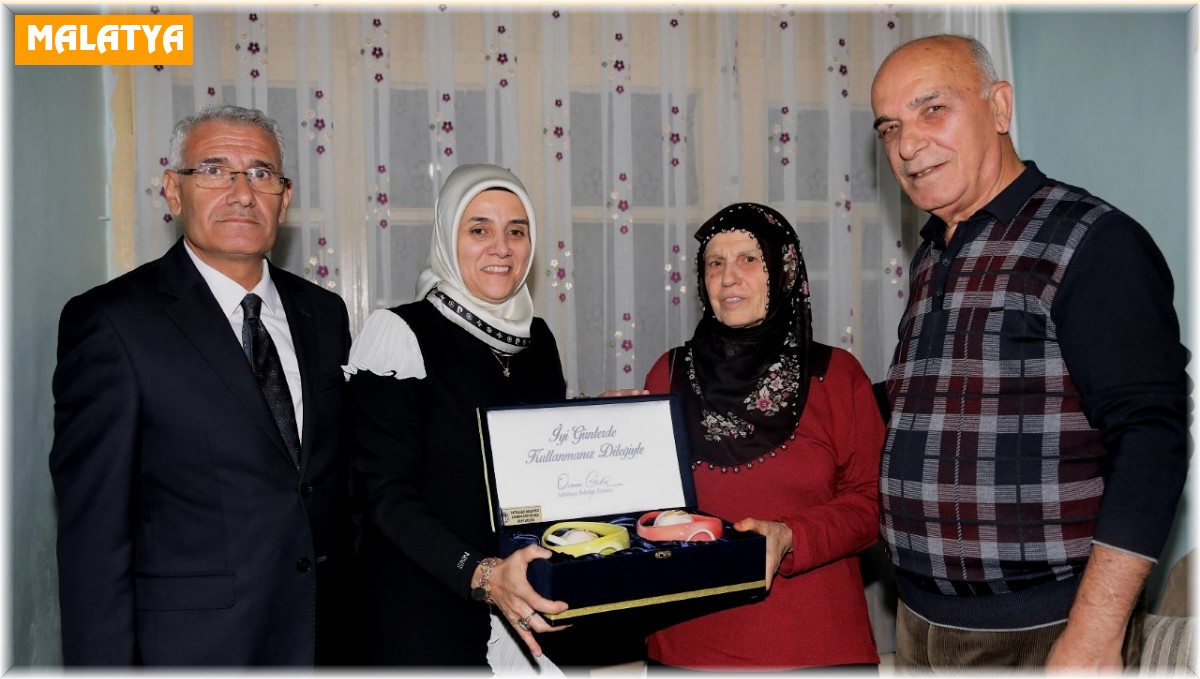 Güder, yarım asırlık çiftin gönüllerine dokundu