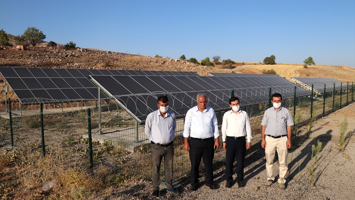 Güneş Enerjisi Santrali sayesinde içme suyu için elektrik faturası ödemiyorlar