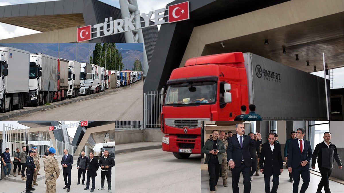 Gürbulak Gümrük Kapısı'nda geçişler arttı: İhracat 656 milyon dolara ulaştı
