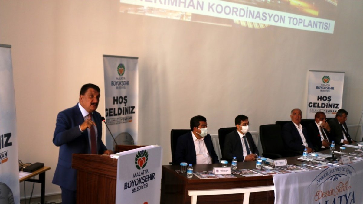 Gürkan, bir yılık hizmetleri değerlendirdi