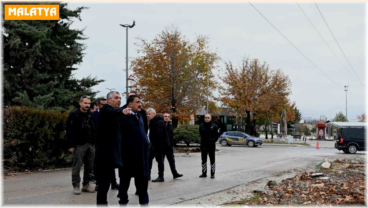 Gürkan'dan, Mezarlıklar Dairesi Başkanlığı İdari Hizmet Binası'nda inceleme
