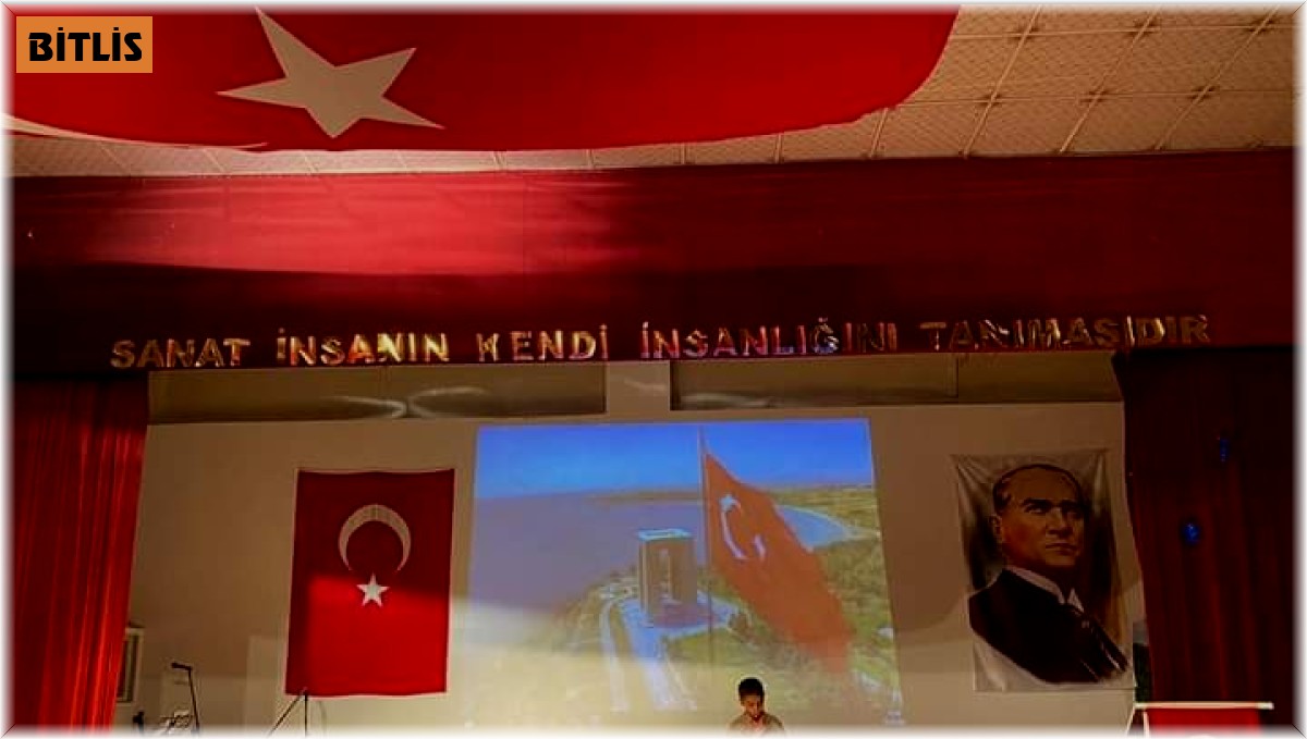 Güroymak'ta 18 Mart Çanakkale Zaferi ve Şehitleri Anma Günü programı