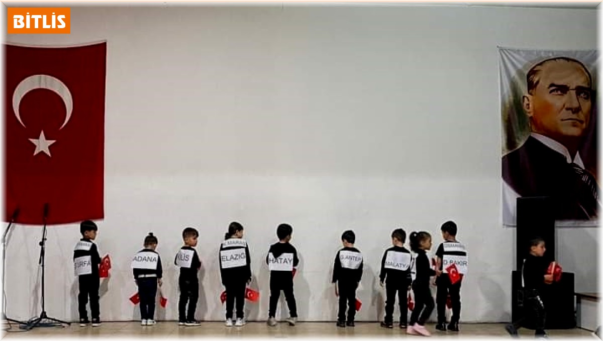 Güroymak'ta 23 Nisan coşkusu