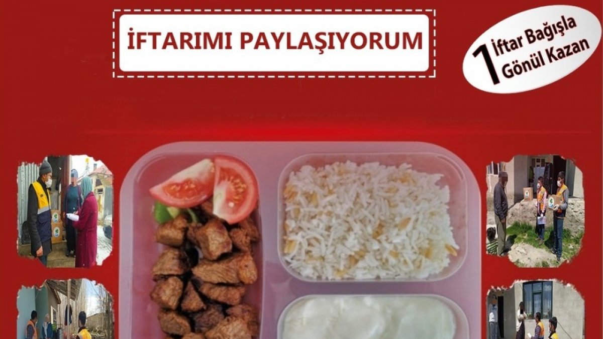Gürpınar Belediyesi'nden 'İftarımı paylaşıyorum' kampanyası