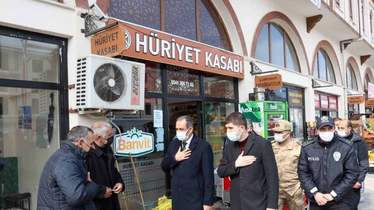 Gürpınar'da kontrollü normalleşme denetimi