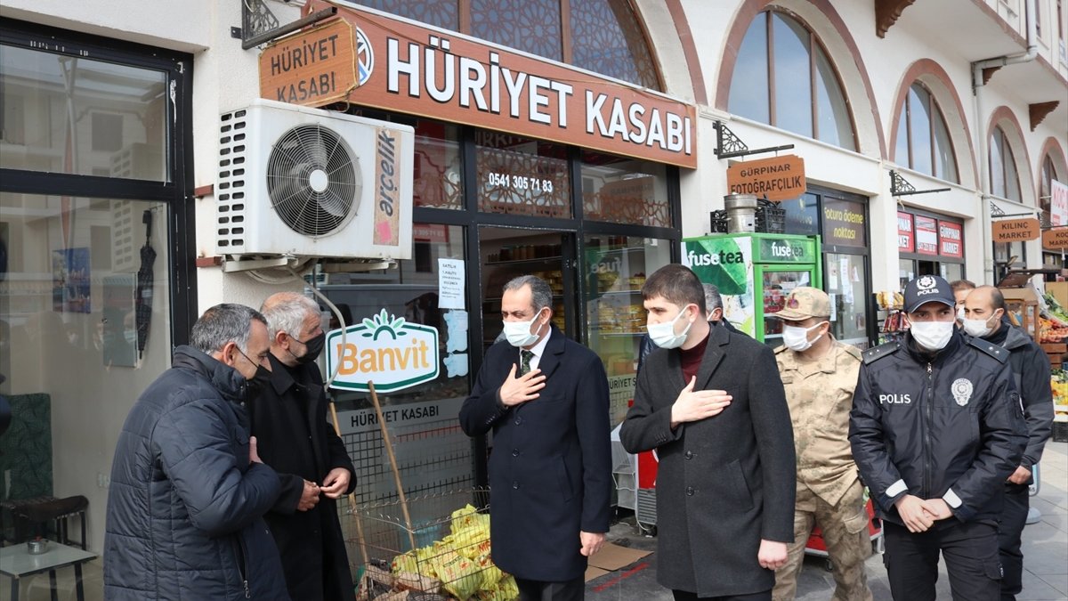 Gürpınar'da Kovid-19 denetimi gerçekleştirildi