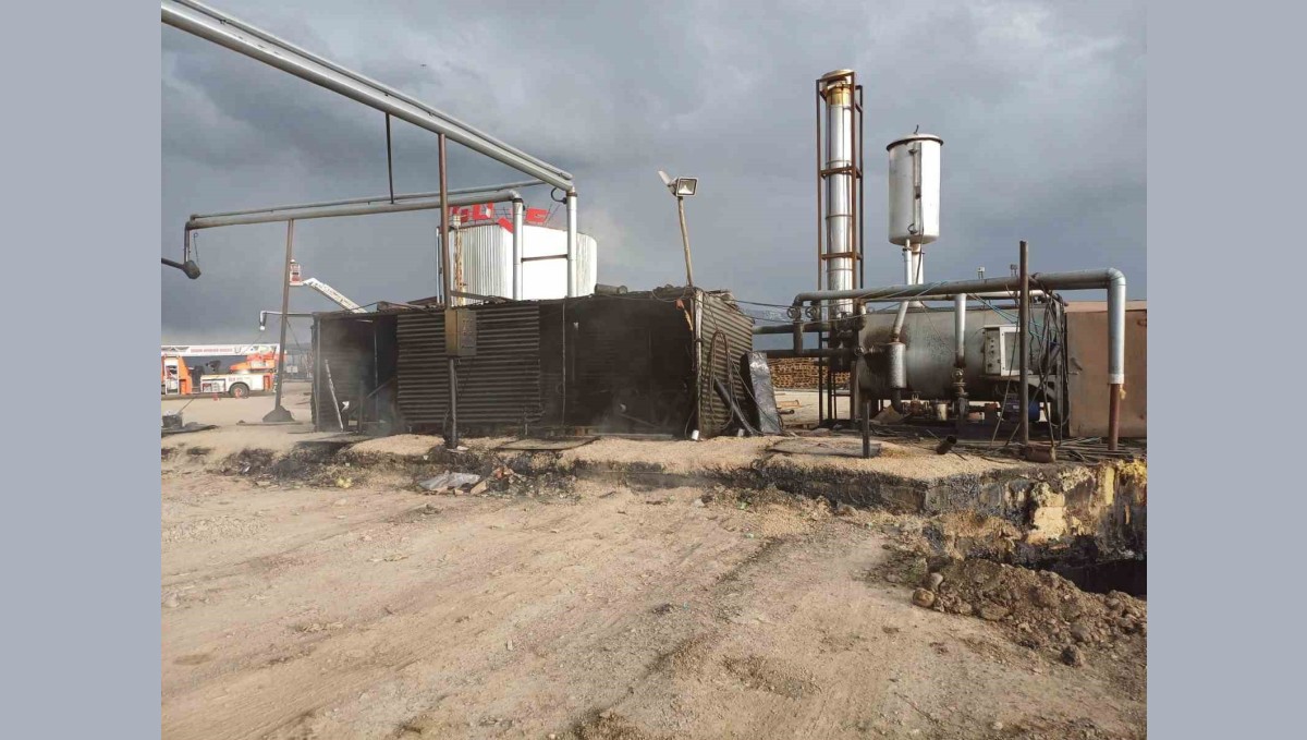 Güven asfalt tesislerinde patlama: 1 ölü, 1 yaralı