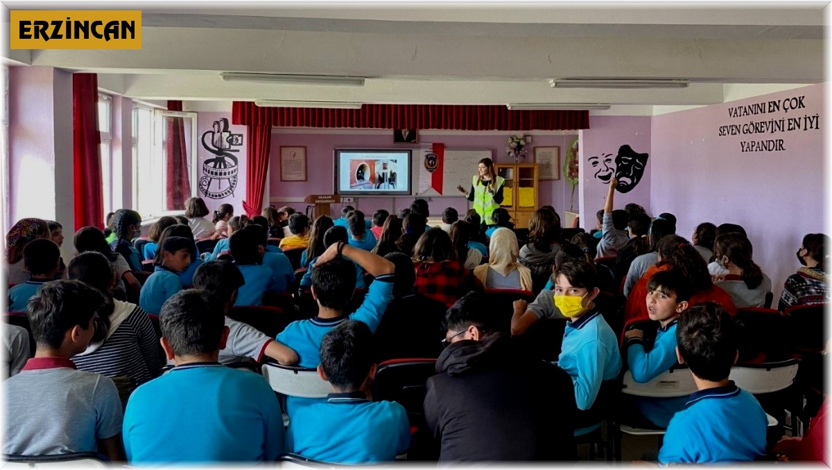 "Güvenli Okul Güvenli Gelecek Projesinde" bilgilendirme faaliyetleri devam ediyor