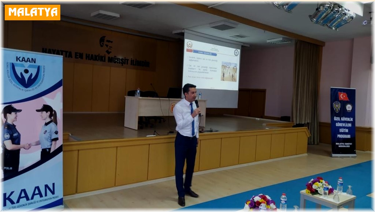 Güvenlikçilere eğitim