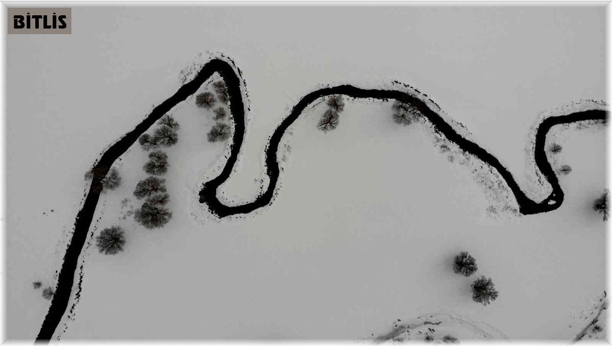 Güzeldere Vadisi'nden kartpostallık kış manzaraları