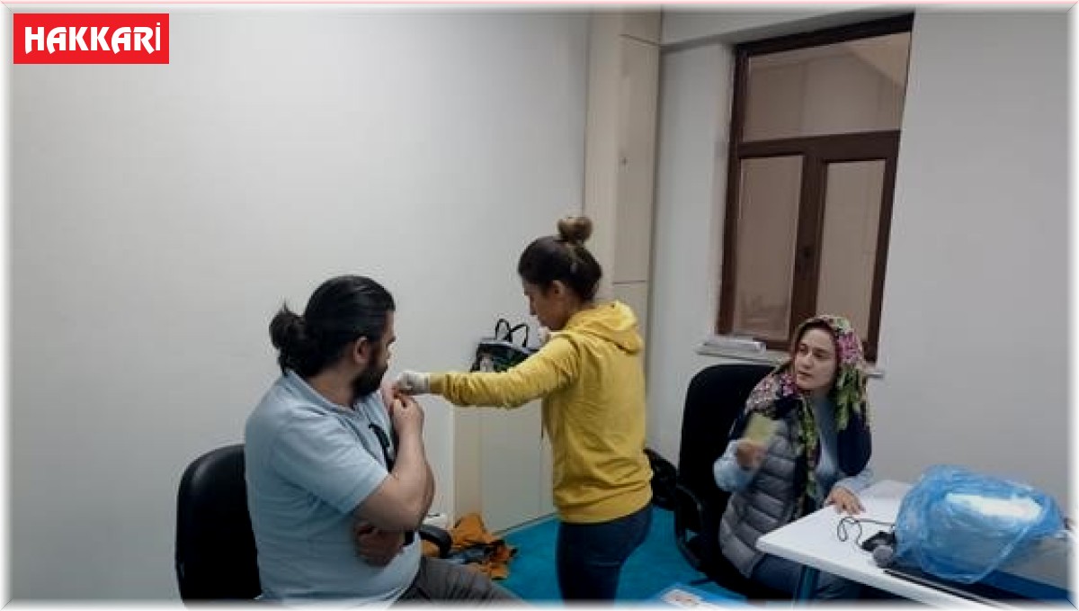 Hacı adayları aşı oldu