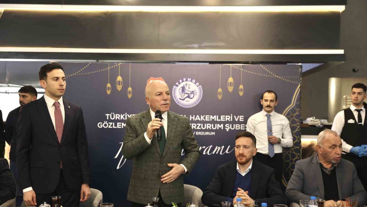 Hakemler iftar yemeğinde buluştu