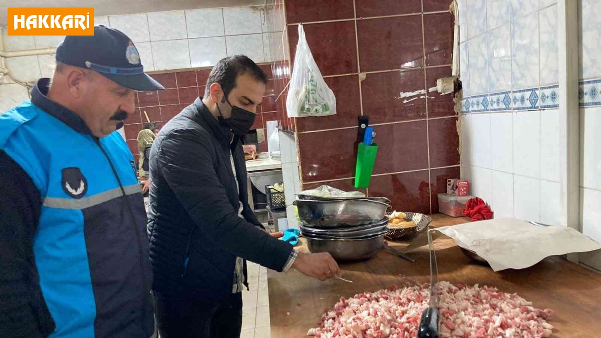 Hakkari Belediyesinden denetim