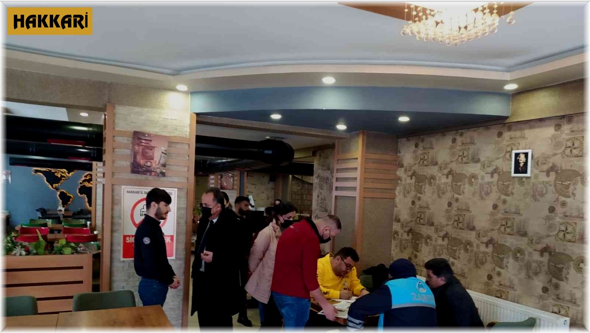 Hakkari Belediyesinden fiyat etiketi ve liste denetimi