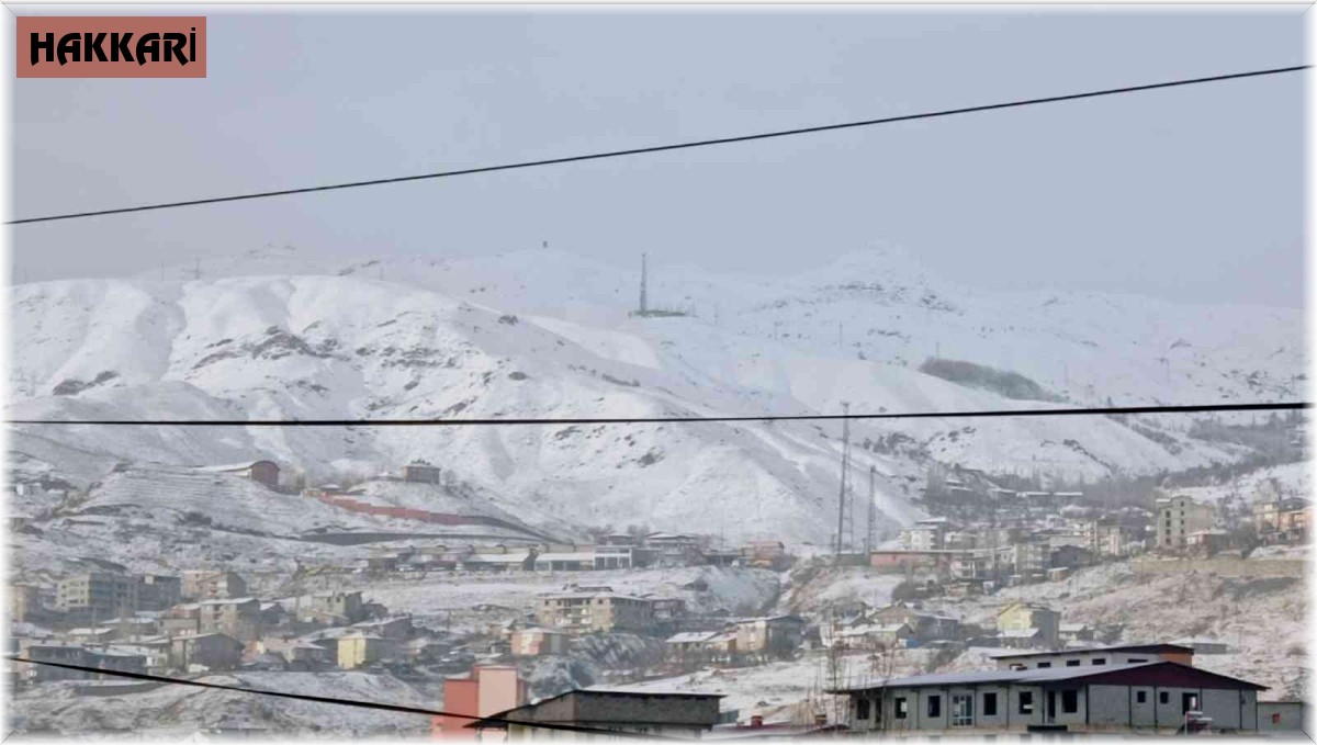 Hakkari beyaza büründü