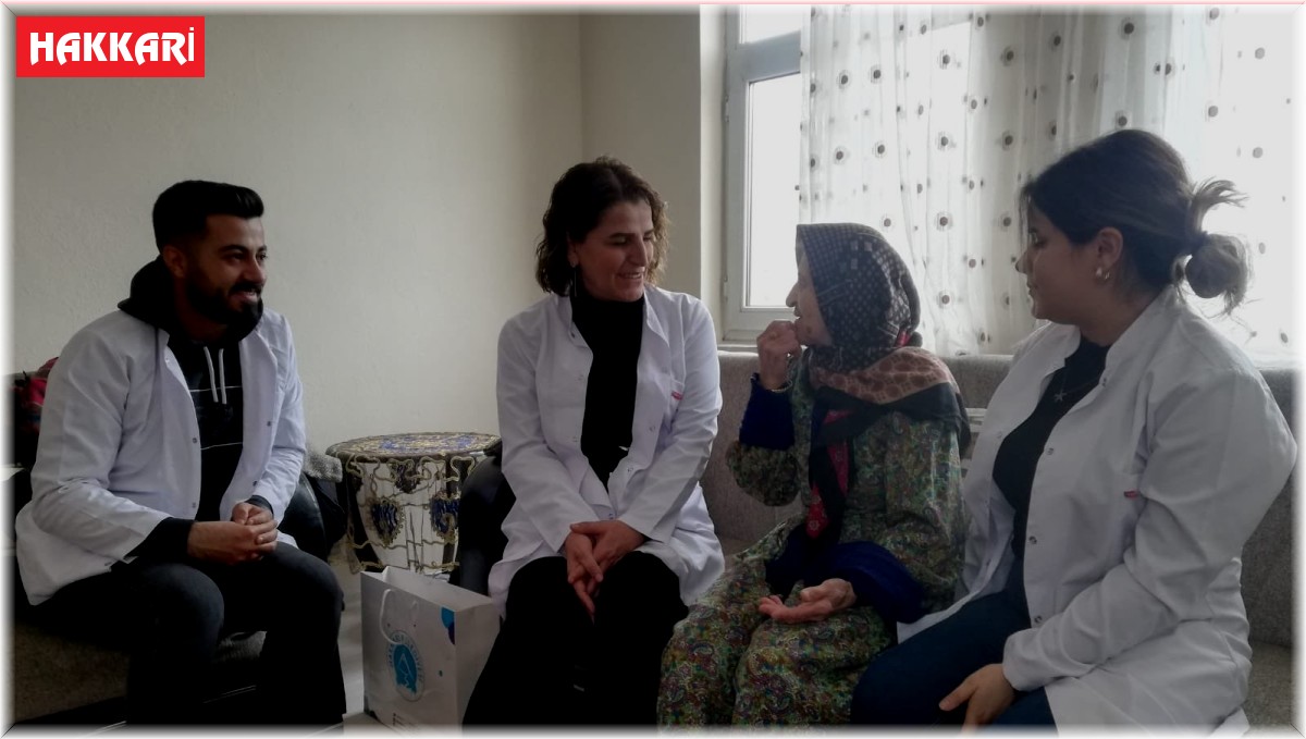 Hakkari'de 200 haneye evde bakım hizmeti