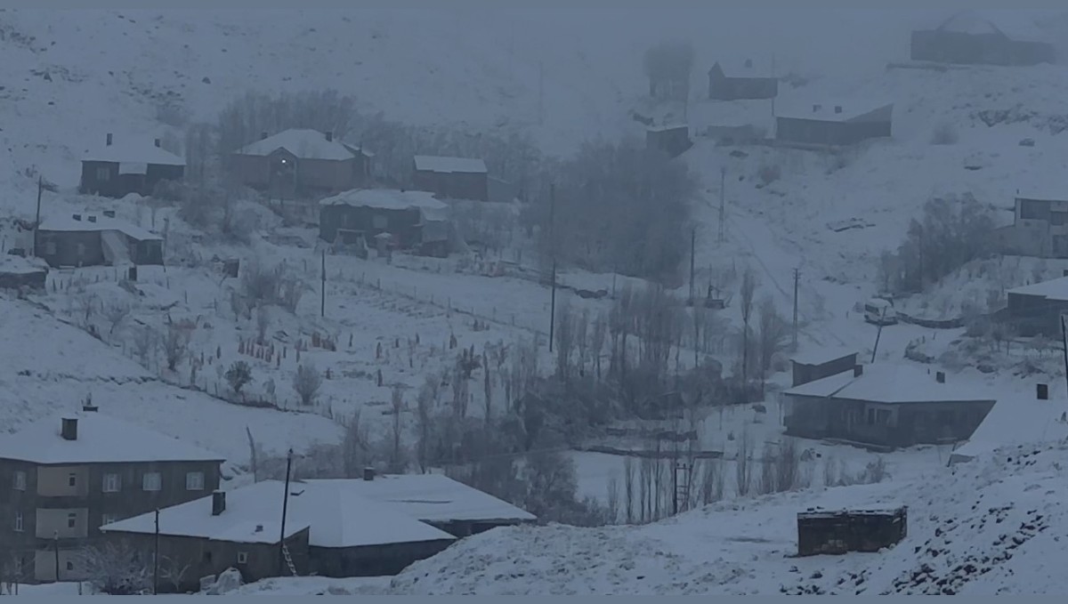 Hakkari'de 43 yerleşim yerinin yolu ulaşıma kapandı
