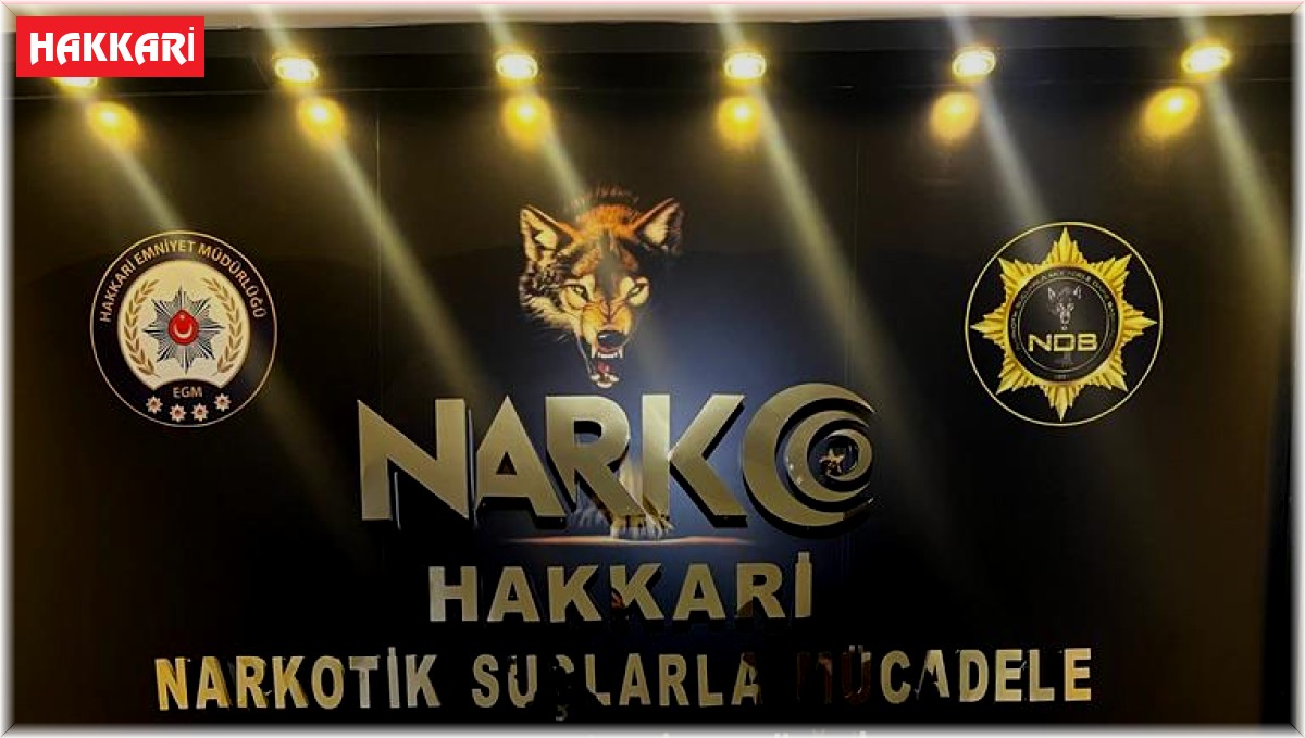 Hakkari'de 47 kilo uyuşturucu ele geçirildi