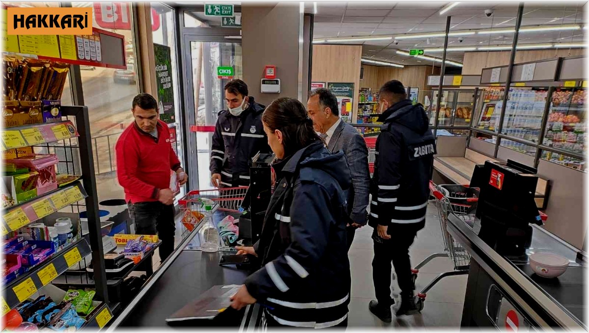 Hakkari'de 5 iş yerine ceza