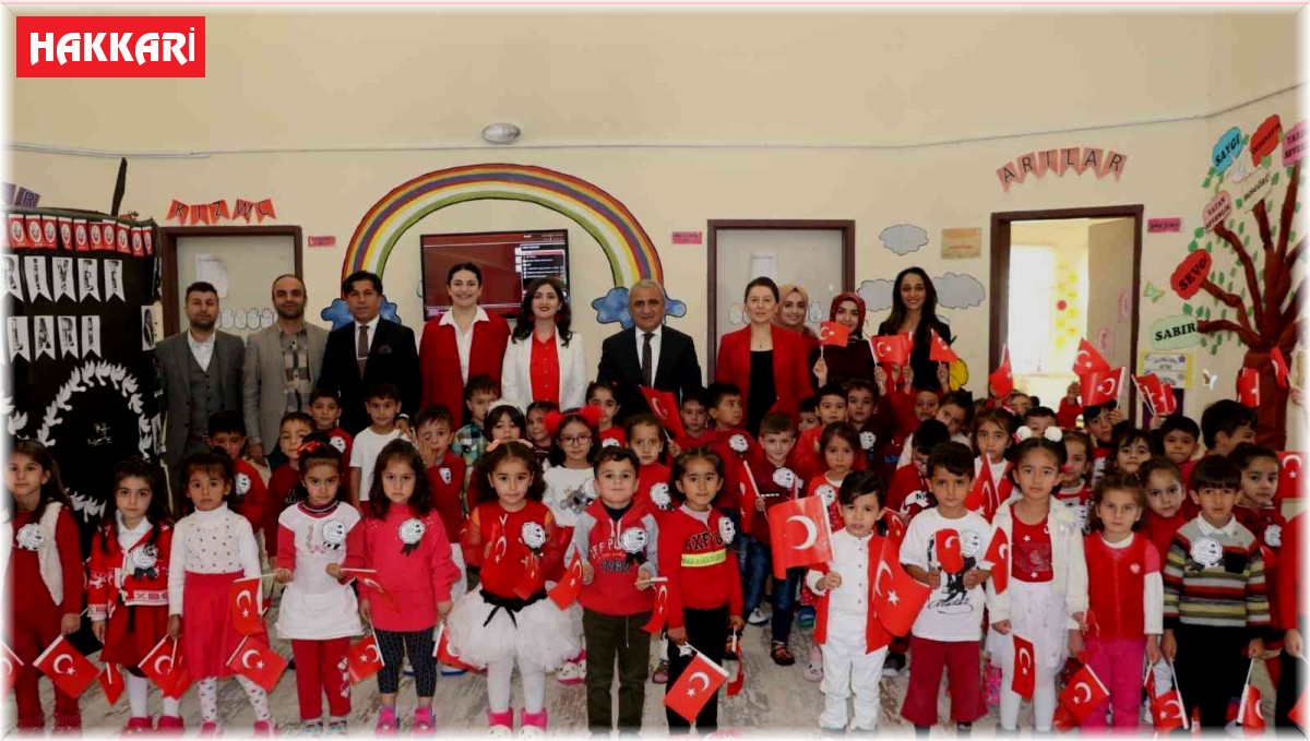 Hakkâri'de 5 yaş grubunda okullaşma oranı yüzde 100'e yaklaştı