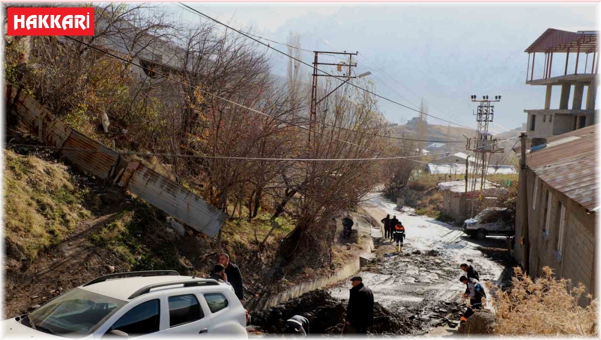 Hakkari'de 7 noktadaki su arızası giderildi