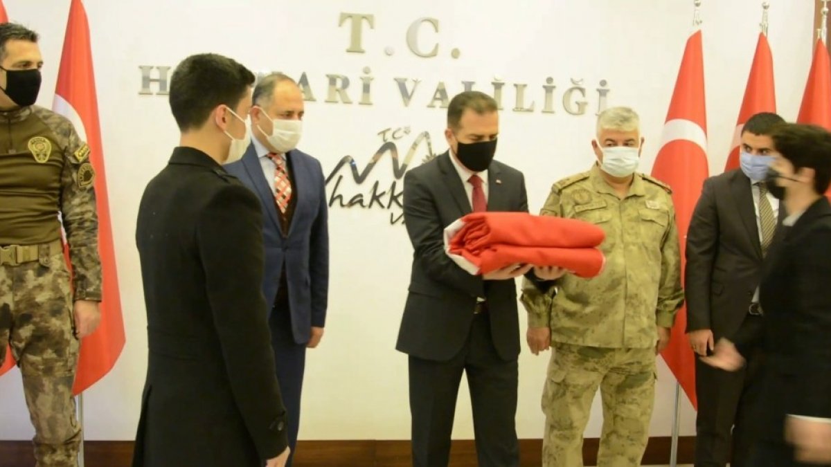 Hakkari'de Anadolu Gönül Yolu 81 Genç 81 Bayrak etkinliği