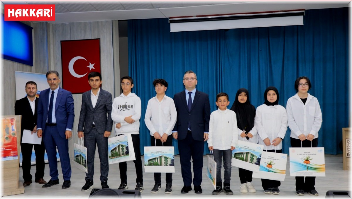 Hakkari'de 'Arapça Bilgi ve Etkinlik Yarışması' düzenlendi