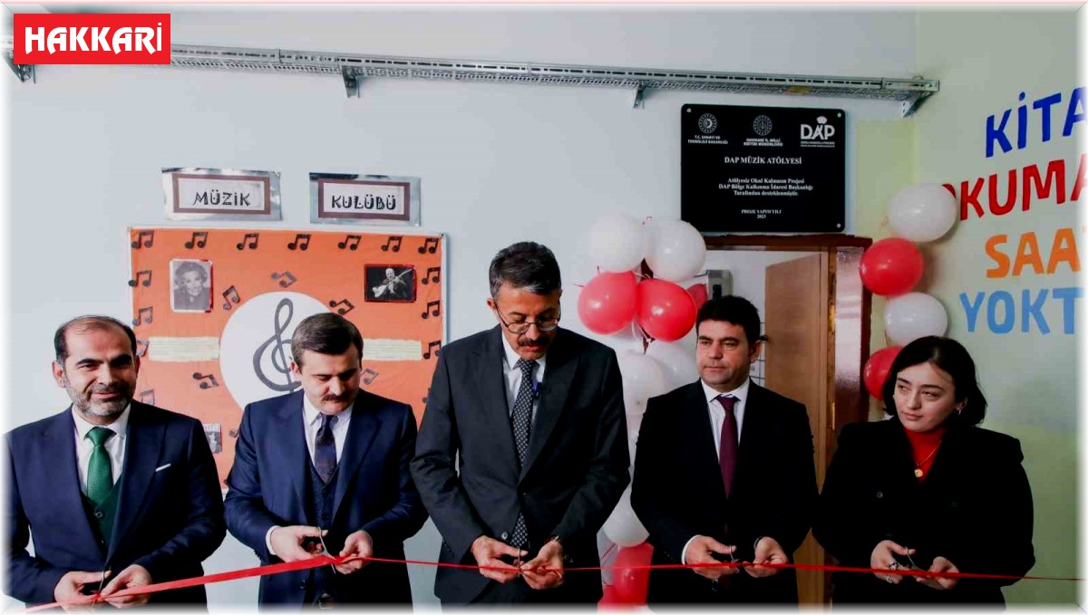 Hakkari'de "Atölyesiz Okul Kalmasın" projesi