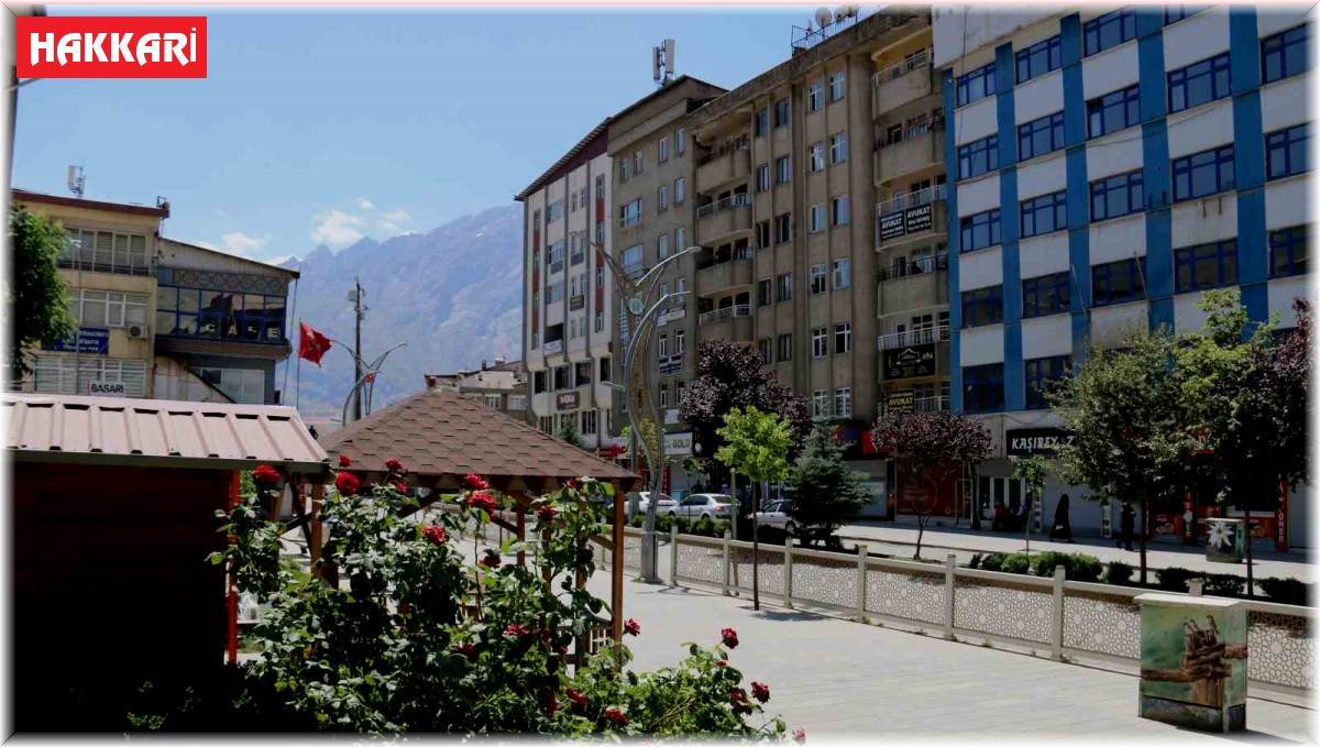 Hakkari'de bayram nedeniyle yollar boş kaldı