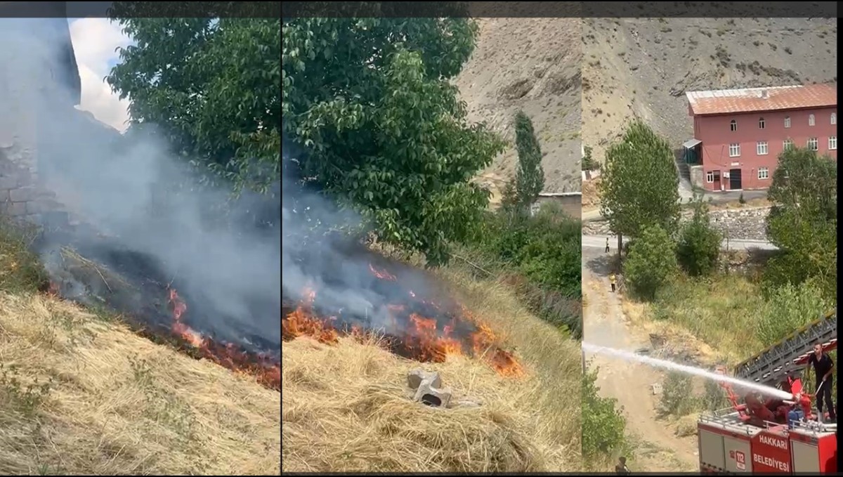 Hakkari'de bir ayda 53 yangına müdahale edildi