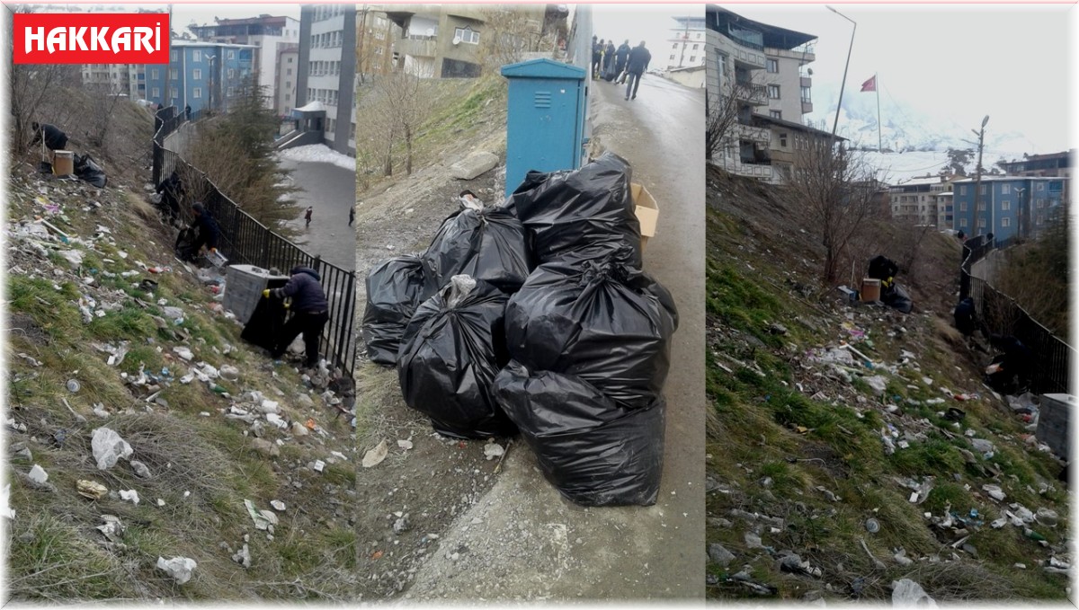 Hakkari'de çevre temizliği seferberliği
