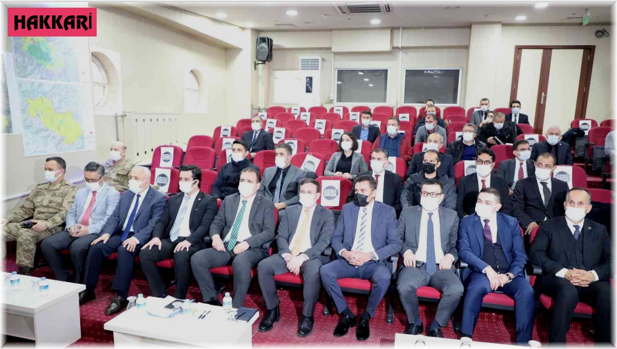 Hakkari'de 'Cilo ve Sat Dağları Milli Parkı'nın Uzun Devreli Gelişme Planı' çalıştayı